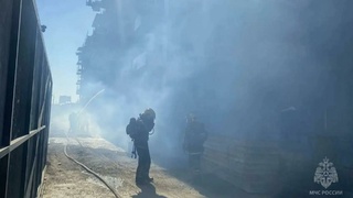 Пожар / Фото: МЧС России по Омской области 