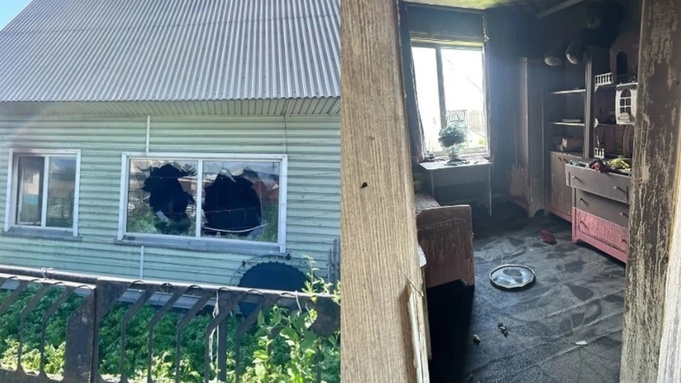 Сгоревший дом / Фото: Предоставлено "КП-Новосибирск"