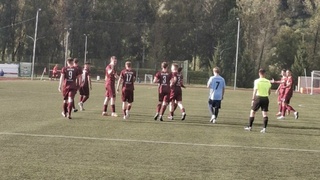 Игроки "Темпа" в полуфинале Кубка Сибири / Фото: пресс-служба ФК "Темп"