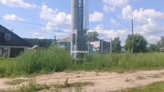 Село Павловск, где жители жалуются на шум от вышки сотовой связи / Фото: скриншот видео