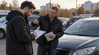 Покупка автомобиля / Автомобиль / Вторичка / Изображение сгенерировано ИИ ChatGPT / amic.ru