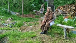 Сибирская отшельница Агафья Лыкова / Фото: соцсети директора заповедника "Хакасский" Виктора Непомнящего