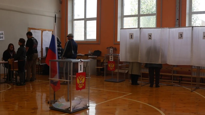 Выборы-2026 в Барнауле / Фото: Екатерина Смолихина / amic.ru