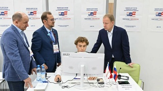 Виктор Томенко на выборах / Фото: max.ru/tomenko_22