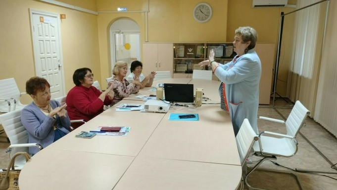 Занятие для продления активной жизни / Фото: пресс-служба КЦОЗиМП
