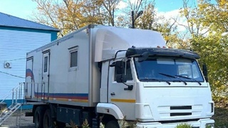 Мобильный пункт / Фото: Алтайский краевой Центр общественного здоровья и медицинской профилактики