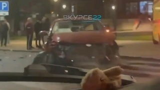 ДТП в Барнауле / Фото: скриншот видео