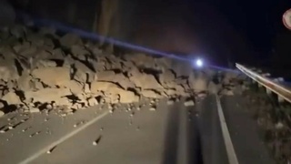 Обрушение скалы / Фото: скриншот видео