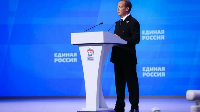 Председатель "Единой России" Дмитрий Медведев / Фото: пресс-служба "Единой России"