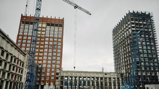 Строительство "Сахаров Парка" / Фото: Максим Кравченко