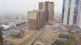 Первый снег выпал в Барнауле 
 Фото: amic.ru