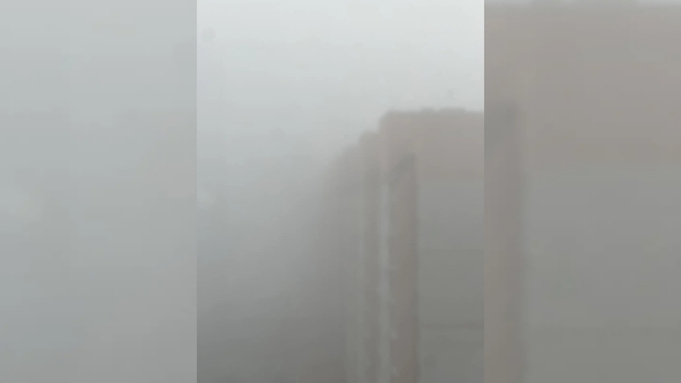 Утренний туман в Барнауле/ Фото: amic.ru