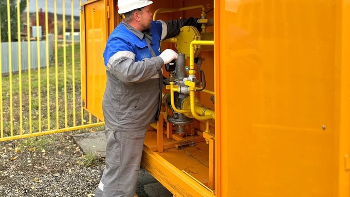 Специалист компании "Газпром газораспределение Барнаул" / Фото: пресс-служба ООО "Газпром газораспределение Барнаул"