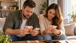 Семья считает деньги / Фото: создано в ChatGPT