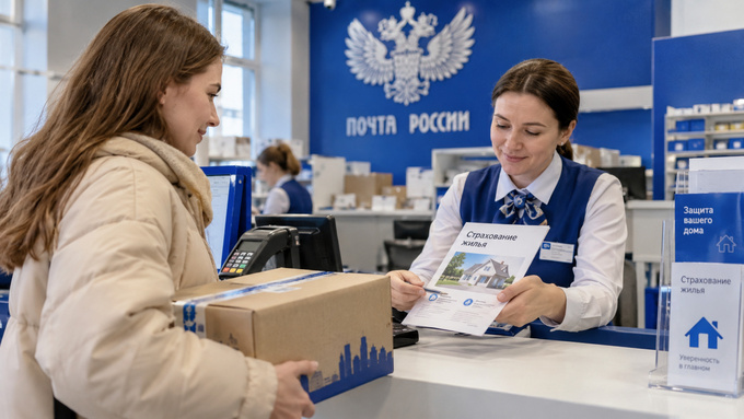 Отделение "Почты России" /  Изображение сгенерировано в нейросети "ЧатДжиПиТи"/ amic.ru