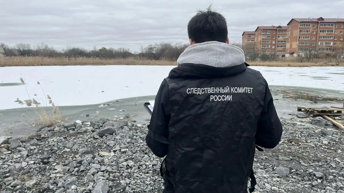 Место, где погибли два ребенка / Фото: Следственный комитет Хабаровского края