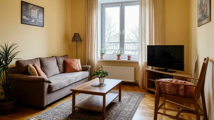 Квартира / Изображение сгенерировано нейросетью "Шедеврум" / amic.ru