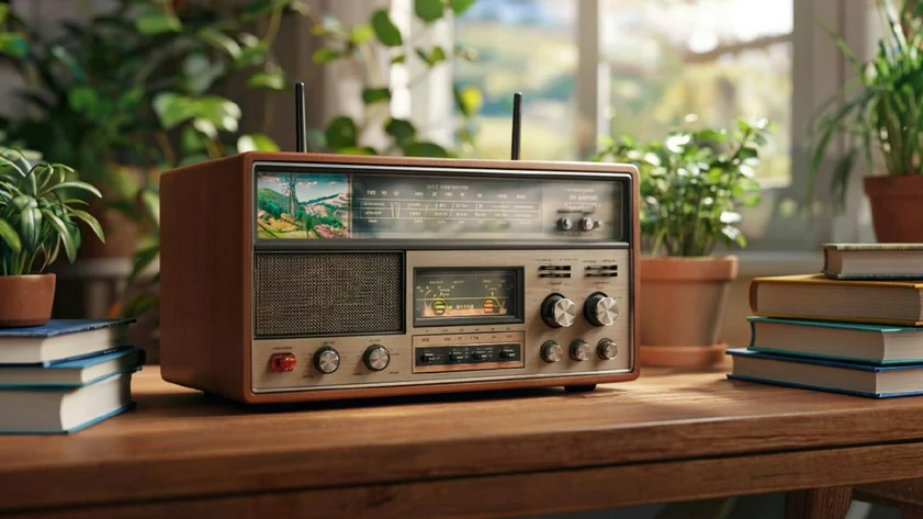 Радиоприемник / Изображение сгенерировано нейросетью Kandinsky by Sber AI / amic.ru