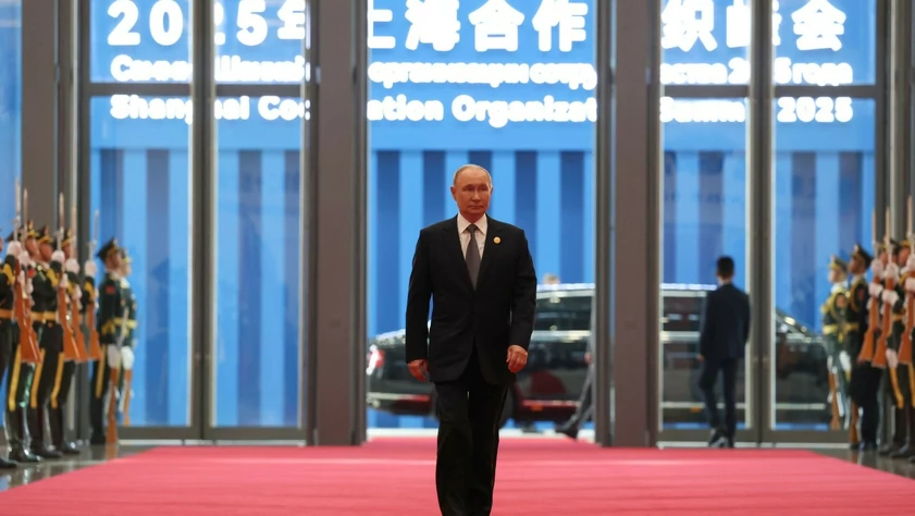 Владимир Путин перед началом заседания Совета глав государств – членов ШОС / Фото: kremlin.ru