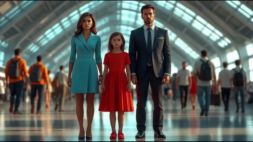 Люди в аэропорту / Изображение сгенерировано YandexGPT 5 Pro / amic.ru