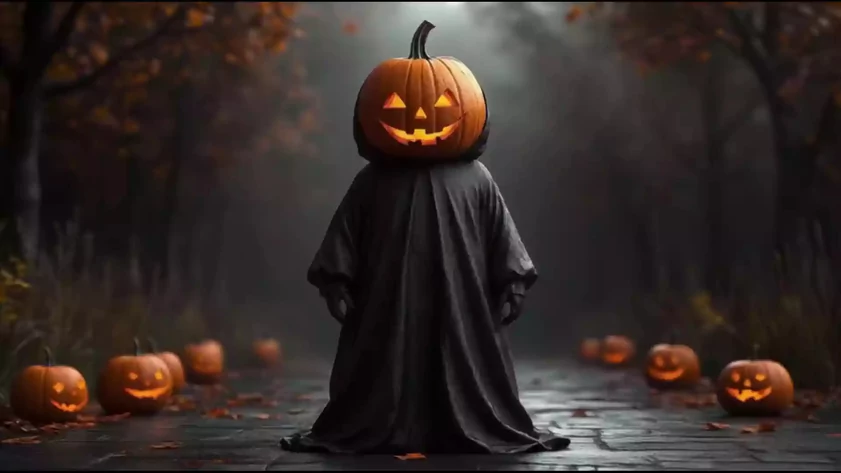 Хэллоуин / Изображение сгенерировано YandexGPT 5 Pro / Алиса / amic.ru