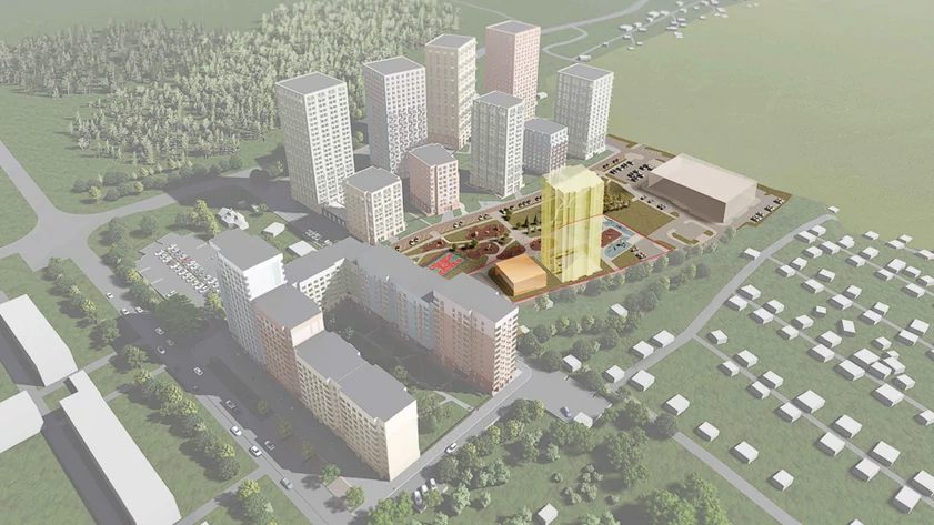 Изменения в проект планировки квартала "Адалин на Южном" / Фото: проектная компания "Планета" 