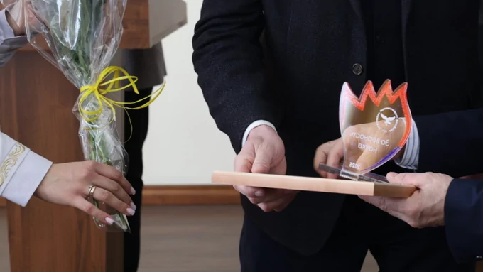 Вручение премии лучшим учёным АлтГУ / Фото:  amic.ru