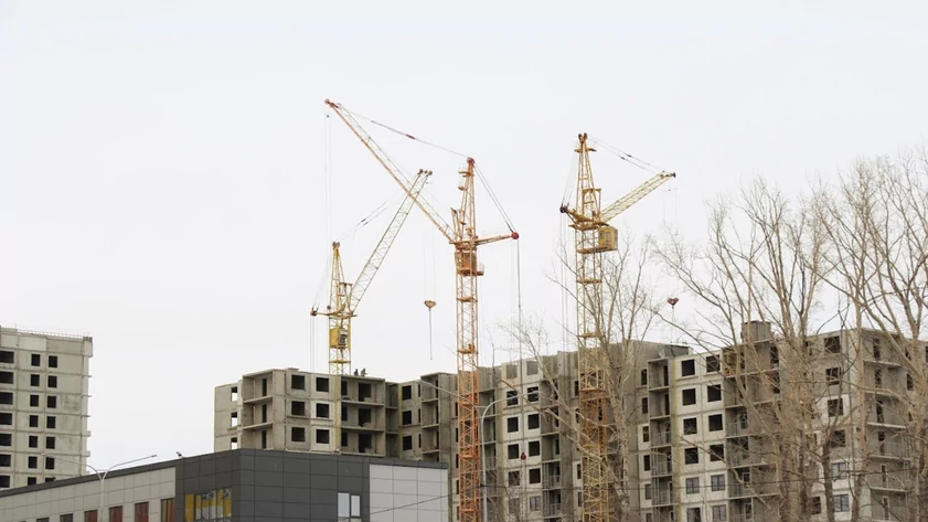Строительство в Барнауле / Фото: Екатерина Смолихина / amic.ru