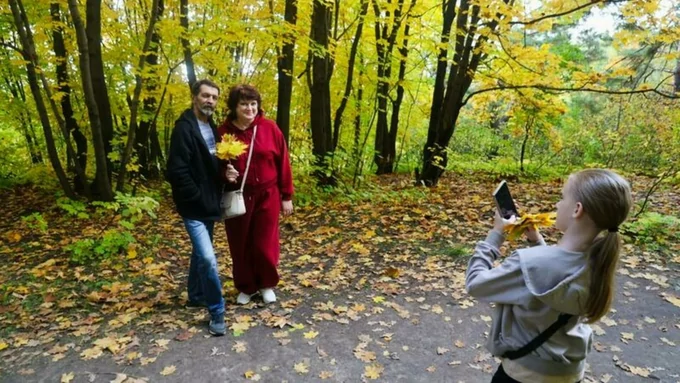 Осень в барнаульском дендрарии / Фото: Екатерина Смолихина