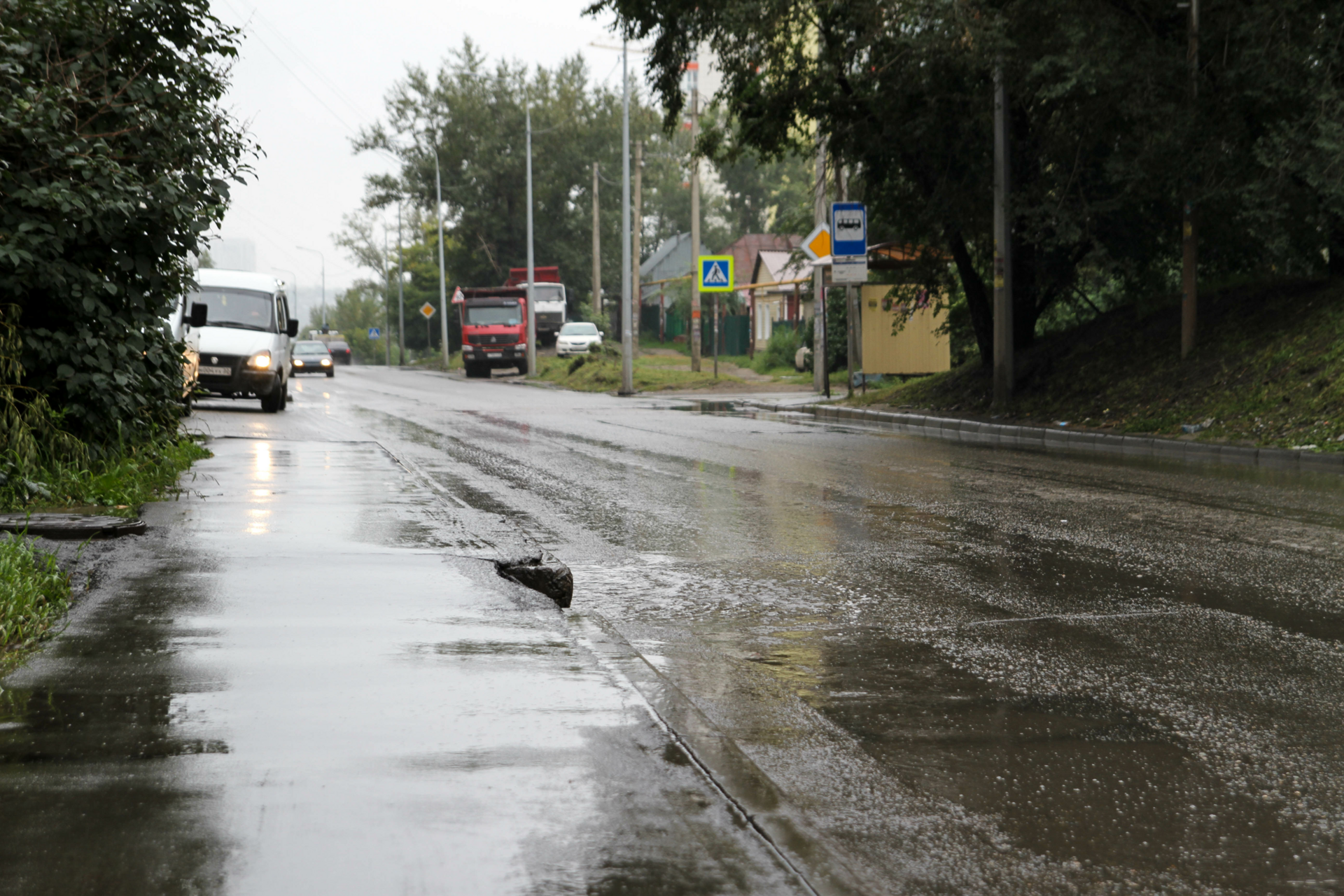 12 без дождя. Ливень 12 июля в Бийске.