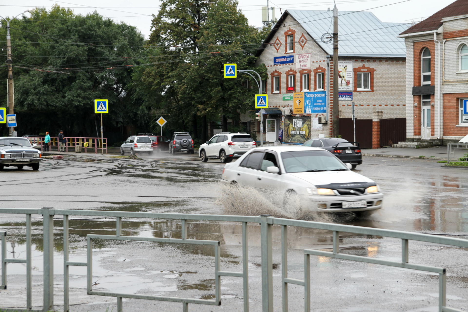 После долгих дождей. Потоп Барнаула в каком году.