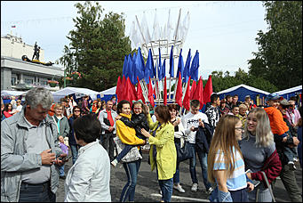 7 сентября 2019 г., Барнаул. Екатерина Смолихина   Авиашоу, бокс и фейерверк: как Барнаул отметил свое 289-летие