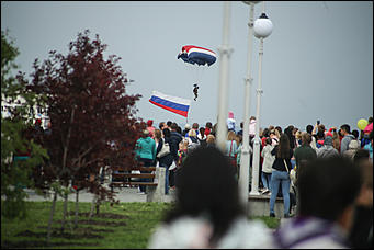7 сентября 2019 г., Барнаул. Екатерина Смолихина   Авиашоу, бокс и фейерверк: как Барнаул отметил свое 289-летие