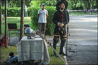 22 августа 2019 г., Барнаул   Барнаульцам показали настоящие рыцарские бои и рассказали о костюмах XVI века