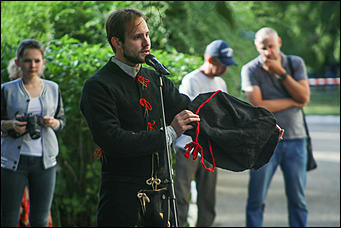 22 августа 2019 г., Барнаул   Барнаульцам показали настоящие рыцарские бои и рассказали о костюмах XVI века