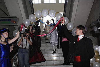 1 сентября 2007 г.,Барнаул   В Барнауле открылся муниципальный музей "Город" (фото Кристины Красниковой)