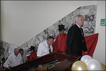 1 сентября 2007 г.,Барнаул   В Барнауле открылся муниципальный музей "Город" (фото Кристины Красниковой)