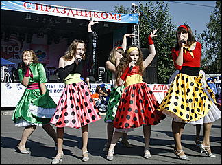 4 сентября 2010 г., Барнаул   День города на пл. Свободы