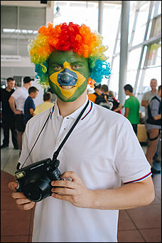 21.06.2014    Мероприятие в поддержку нашей сборной провел АЦ «АлтайЕвроМоторс» - официальный дилер Volkswagen в Алтайском крае