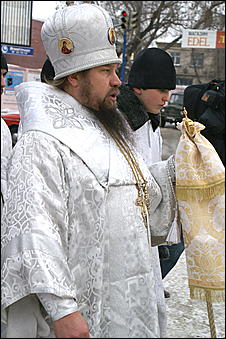 19 января 2007 г., Барнаул   Крестный ход в Барнауле на праздник Крещения Господня 