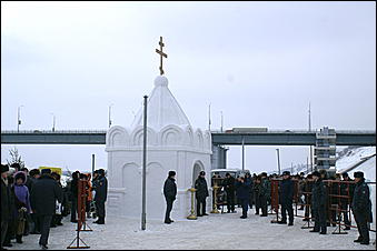 19 января 2007 г., Барнаул   Крестный ход в Барнауле на праздник Крещения Господня 