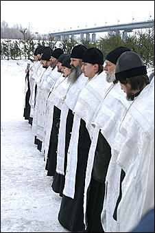 19 января 2007 г., Барнаул   Крестный ход в Барнауле на праздник Крещения Господня 