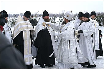 19 января 2007 г., Барнаул   Крестный ход в Барнауле на праздник Крещения Господня 