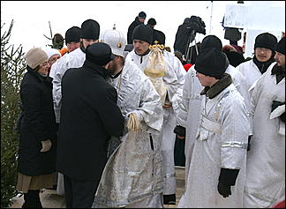 19 января 2007 г., Барнаул   Крестный ход в Барнауле на праздник Крещения Господня 