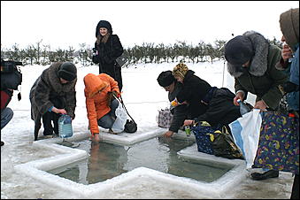 19 января 2007 г., Барнаул   Крестный ход в Барнауле на праздник Крещения Господня 