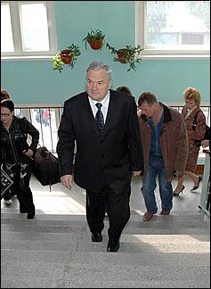 1 сентября 2006 г., Барнаул   Глава Барнаула на линейке школы №31