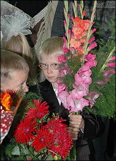 1 сентября 2006 г., Барнаул   Глава Барнаула на линейке школы №31