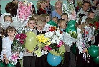 1 сентября 2006 г., Барнаул   Глава Барнаула на линейке школы №31