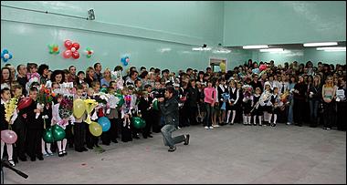 1 сентября 2006 г., Барнаул   Глава Барнаула на линейке школы №31