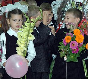 1 сентября 2006 г., Барнаул   Глава Барнаула на линейке школы №31